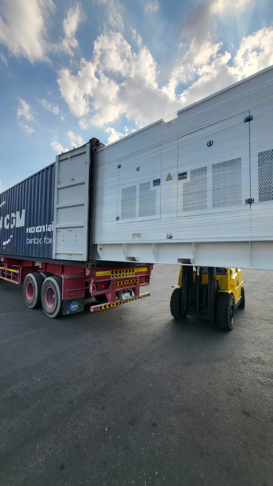Air freight loading operations